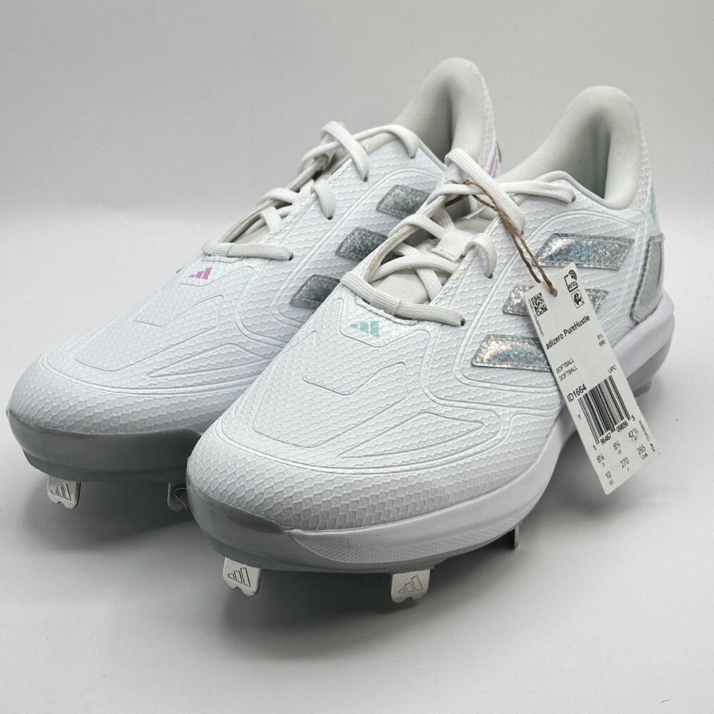 Women's Adidas Adizero PureHustle 3 Sis Bates Softball Cleats Size 10 ID1664 New - Picture 1 of 10